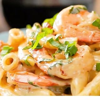 Penne Crevette sauce Rose