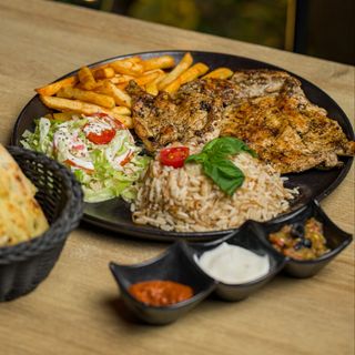 Plat poulet grillé