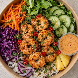 Salade Thai Crevettes