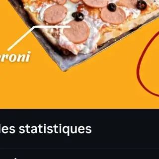 Pizza Américaine+fritte +canette gratuite