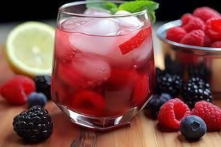 Ice Tea Fruits Rouges