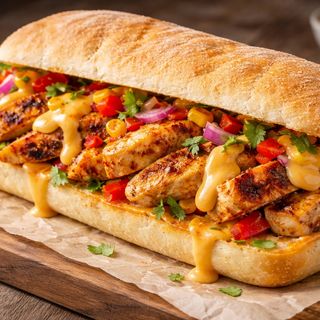 Ciabatta Poulet Grillé + 2 nuggets+ Soda