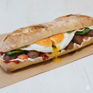 Ciabatta à la Tunisienne
