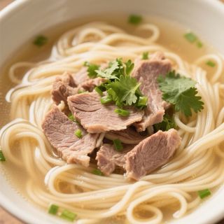 Soupe de Nouilles à l'Agneau