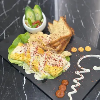 Omlette Jambon Fromage