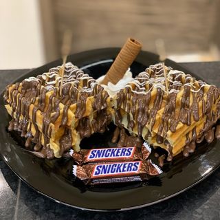 Gaufres Snickers