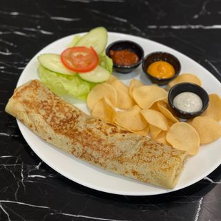 Crêpe Salami Fromage