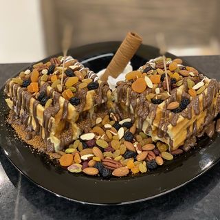 Gaufres Chocolat Fruits Secs