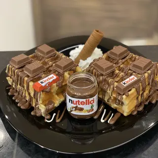 Waffels Nutella Kinder