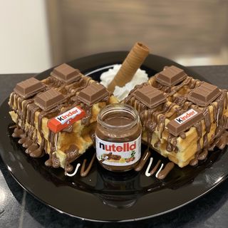 Waffels Nutella Kinder