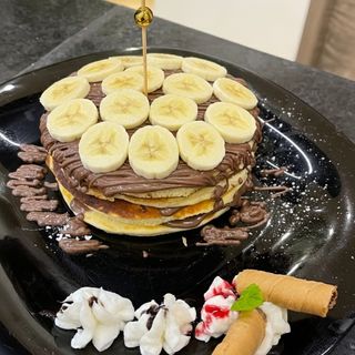 Pancakes Chocolat Banane
