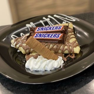 Crêpes Snickers