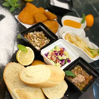 Plat Escalope Pané