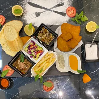 Plat Mixte Pané