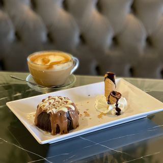 Café au choix + Fondant chocolat