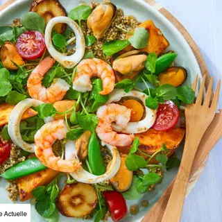 Salade aux fruits de mer