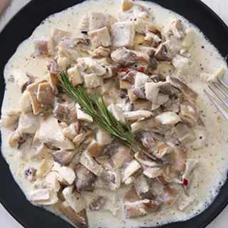 Escalope a la creme