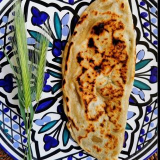 Chapati mozzarella jambon