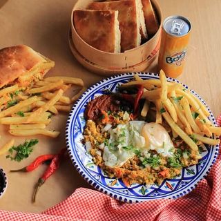 Plat Kafteji Escalope