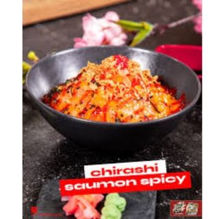 chirashi saumon spicy