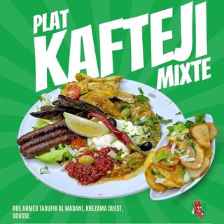 Plat Kafteji Mixte