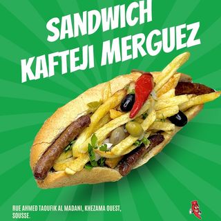 Sandwich Kafteji Merguez