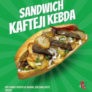 Sandwich Kafteji Foie