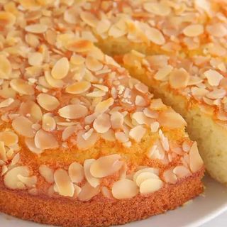 Tranche Cake amande effilée