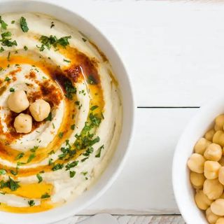 Plat Hummus Blanc de Poulet