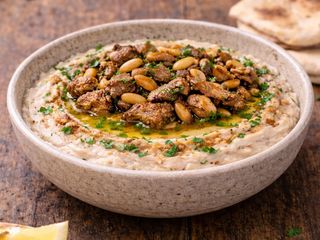 Houmous chawarma