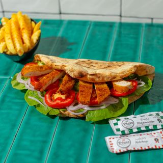 Makloub Poulet Pané