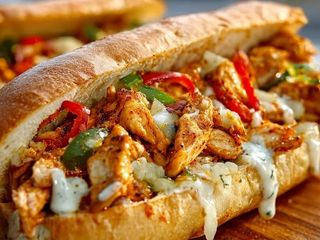 Baguette Escalope Grillée