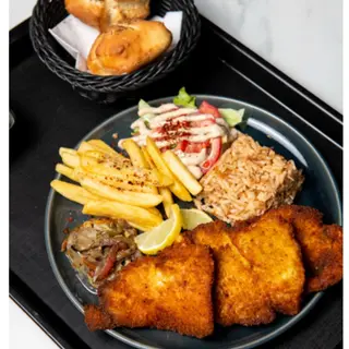 Plat Escalope Pané
