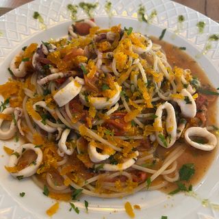 Spaghetti Calamari E Bouttarga