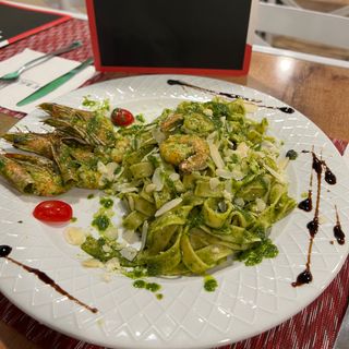 Gamberi Pesto