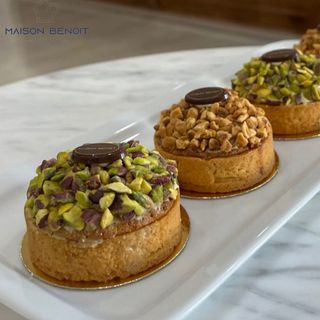 Mini tarte pistache 