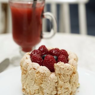 Succès vanille framboise