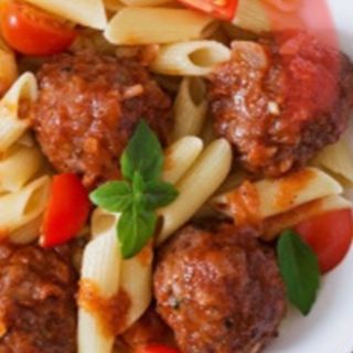 Penne Aux Boulettes