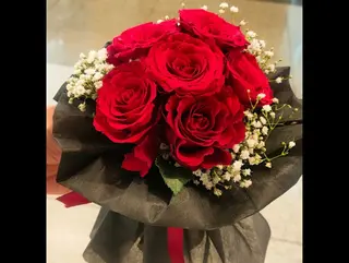 Bouquet rouge
