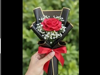 Mini bouquet rouge