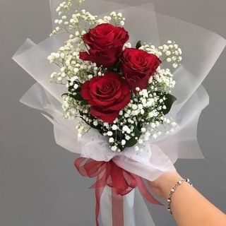Bouquet trio rouge