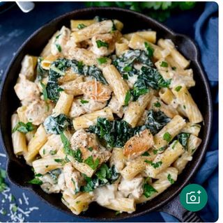 Pasta Ricotta épinards