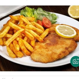 Plat Escalope panée