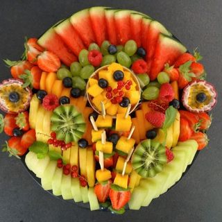 Plat De Fruit Chantilly Glace