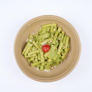 Pasta Poulet Pesto et pignon