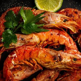 Supplément crevettes royale grillé