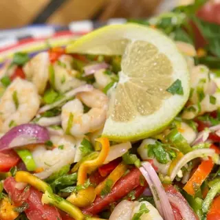 Salade de crevettes