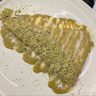 Crêpe White Pistachio
