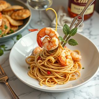 spagetti fruits de mere