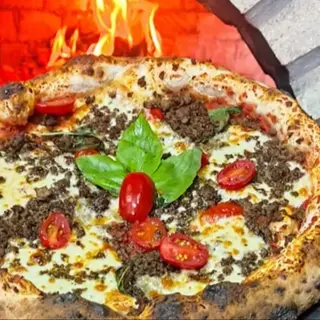 Pizza viande hachée 